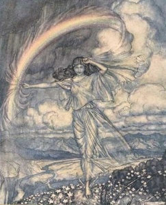 arthur rackham rainbow woman